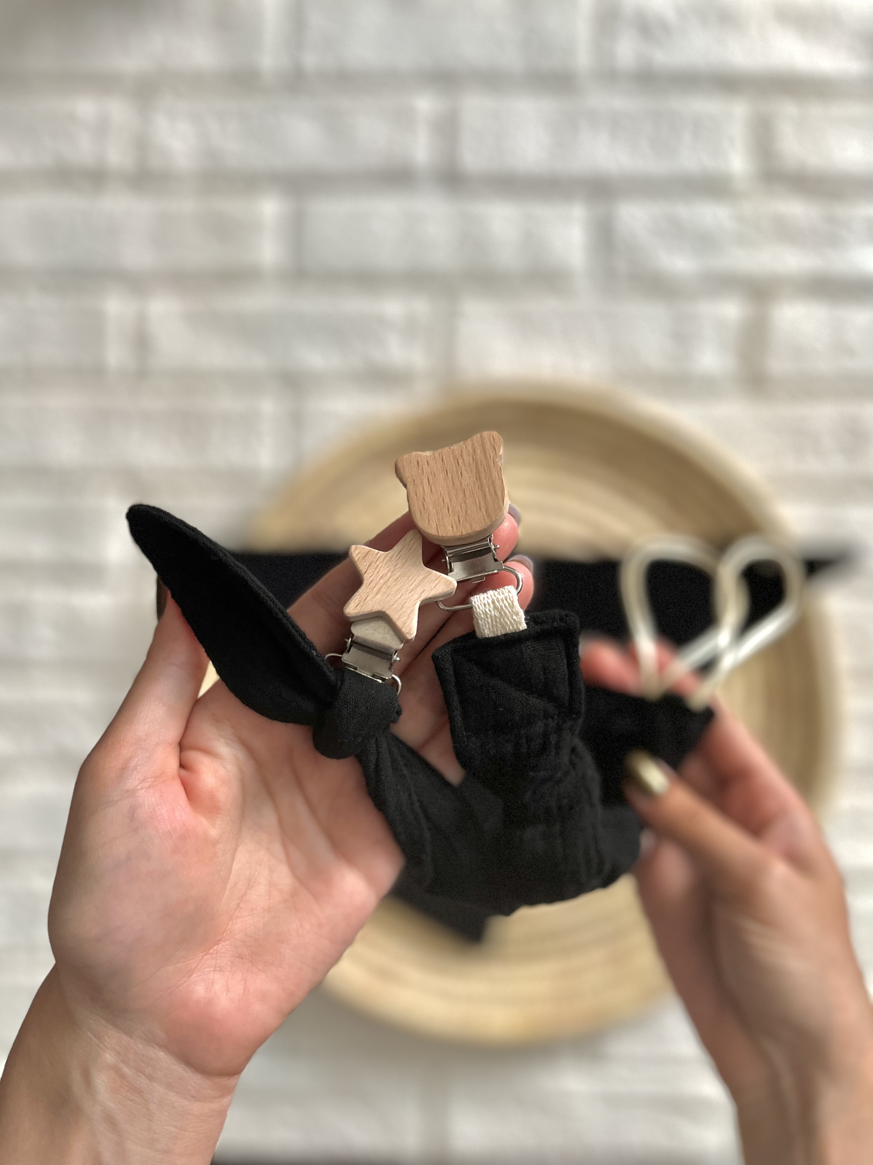 بند پستونک گرهی موسلین